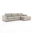 Colt 2-Piece Sectional - Aldred Silver | RAF