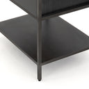 Trey Bookshelf | Black Wash Poplar