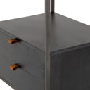 Trey Bookshelf | Black Wash Poplar