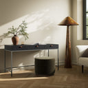Trey Modular Writing Desk - Black Wash Poplar