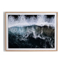 Wave Break 1 by Michael Schauer - Vertical Grain 2.5 White Oak