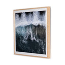 Wave Break 1 by Michael Schauer - Vertical Grain 2.5 White Oak