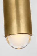 Ebell Grande Flush Mount Natural Brass 2700K 90 CRI