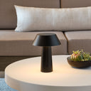 Sesa Short Accent Rechargeable Table Lamp Black 2700K 90 CRI