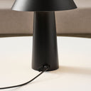 Sesa Short Accent Rechargeable Table Lamp Black 2700K 90 CRI