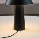 Sesa Short Accent Rechargeable Table Lamp Black 2700K 90 CRI