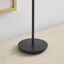 Nevis Accent Rechargeable Table Lamp Black 2700K 90 CRI wall charger included