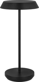 Tepa Accent Rechargeable Table Lamp Black 2700K 90 CRI wall charger included