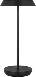 Tepa Accent Rechargeable Table Lamp Black 2700K 90 CRI wall charger included