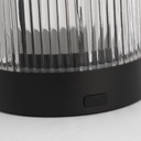 Tawa Accent Rechargeable Table Lamp Black 2700K 90 CRI wall charger included