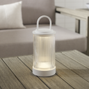 Tawa Accent Rechargeable Table Lamp matte White 2700K 90 CRI wall charger included