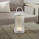 Tawa Accent Rechargeable Table Lamp matte White 2700K 90 CRI wall charger included