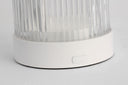 Tawa Accent Rechargeable Table Lamp matte White 2700K 90 CRI wall charger included
