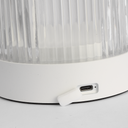 Tawa Accent Rechargeable Table Lamp matte White 2700K 90 CRI wall charger included