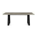 Cyrus Outdoor Dining Table - Light Grey