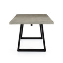 Cyrus Outdoor Dining Table - Light Grey