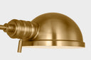 Belmont Large Take Floor Lamp | Burnished Brass | Overstock