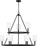 Egmont Extra Large Chandelier Midnight Black