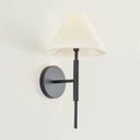 Porteau Medium Sconce Midnight Black