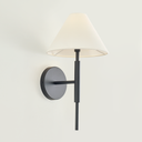 Porteau Medium Sconce Midnight Black