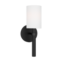 Manor Small Sconce Midnight Black