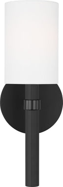 Manor Small Sconce Midnight Black
