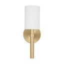 Manor Small Sconce Satin Brass