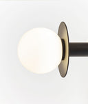 Nodes Semi-Flush Mount Midnight Black