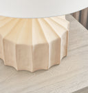 Veneto Medium Table Lamp Matte Concrete Bulbs Inc