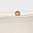 Gaios Table Lamp | Pharaoh White | Linen Shade