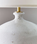 Gaios Table Lamp | Pharaoh White | Linen Shade
