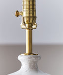 Gaios Table Lamp | Pharaoh White | Linen Shade