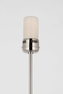 Hackney 24" Cordless Buffet Lamp | Polished Nickel | Linen Shade