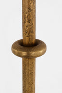 Zealous 62" Floor Lamp | Museum Brass | Linen Shade