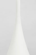 Zealous 62" Floor Lamp | Museum White | Linen Shade