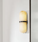 Melange Pill Form Sconce | Bronze | Alabaster