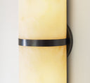 Melange Pill Form Sconce | Bronze | Alabaster