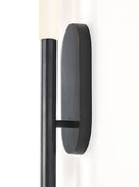 Rousseau Medium Bath Sconce | Bronze | Etched Crystal