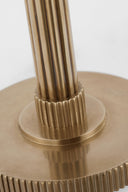 Aran 9" Rechargeable Accent Lamp | Hand-Rubbed Antique Brass and Alabaster