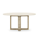 Mia Dining Table - Parchment White