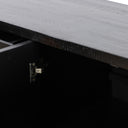 Suki Large Media Console - Burnished Black