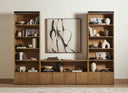 Bane Bookshelf - Smoked Pine
