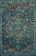 Loloi | Victoria Collection | Teal / Multi | VK-15