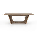 Pryor Dining Table-87" - Smoked Grey