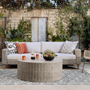 Colorado Drum Coffee Table - Grey Concrete