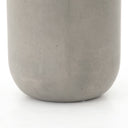 Ivan Round End Table - Grey Concrete
