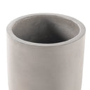 Ivan Round Planter - Grey Concrete