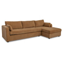 Burrow Sleeper Sectional With Storage Chaise Ginger Right