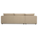 Burrow Sleeper Sectional With Storage Chaise Sand Left