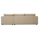 Burrow Sleeper Sectional With Storage Chaise Sand Right